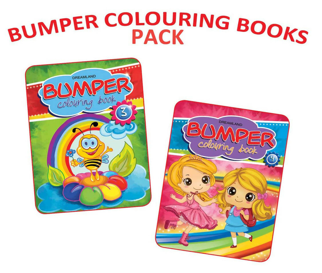Dreamland Bumper Colouring Books Pack 2 (2 Titles) | Grocsy