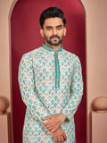 Prazu Fashion Off White Rayon Lucknowi Work Kurta | Grocsy