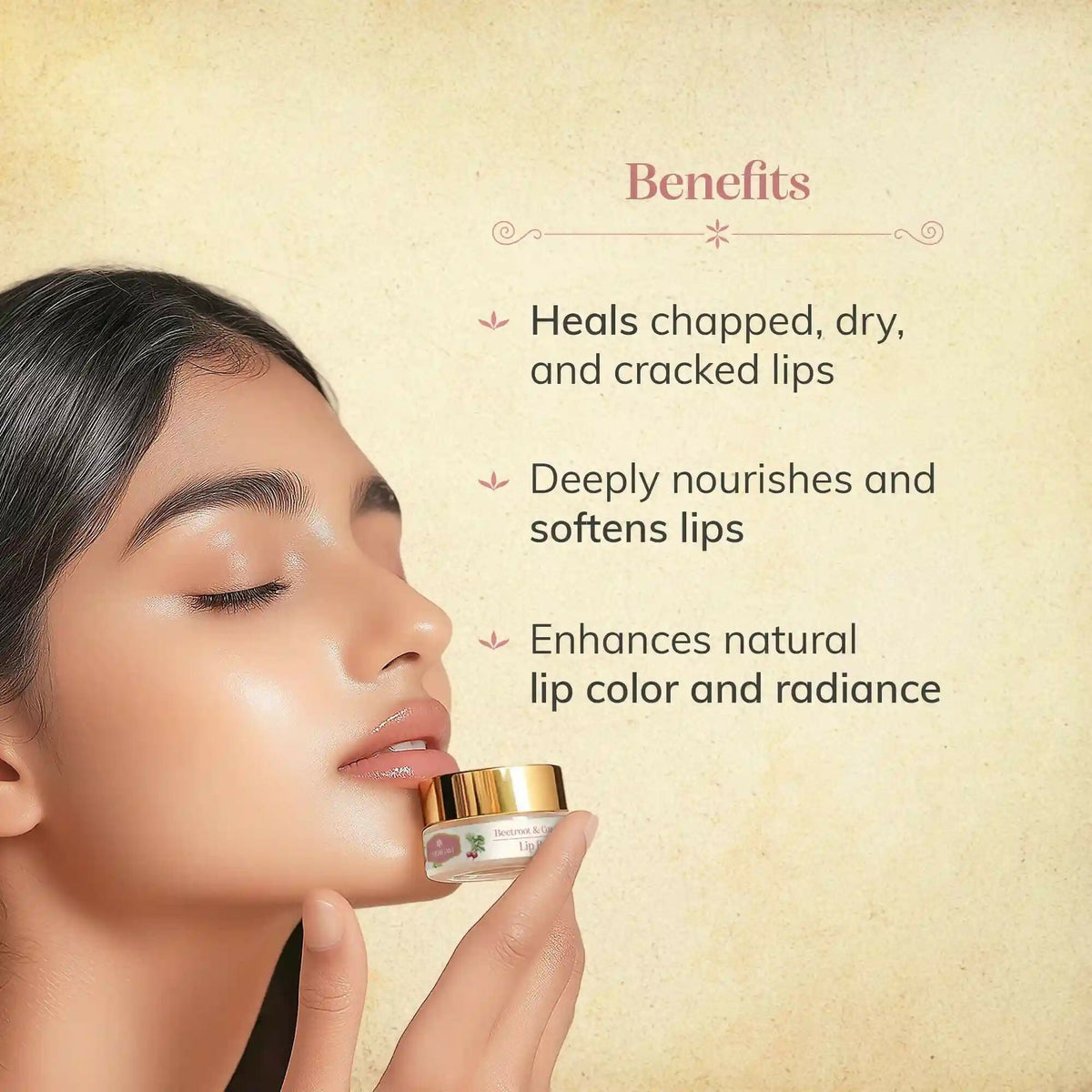 Chengavi Manjishta & Cow Ghee Lip Balm | Grocsy