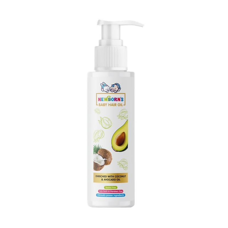 Newborn’s Nourishing Baby Hair Oil | Grocsy