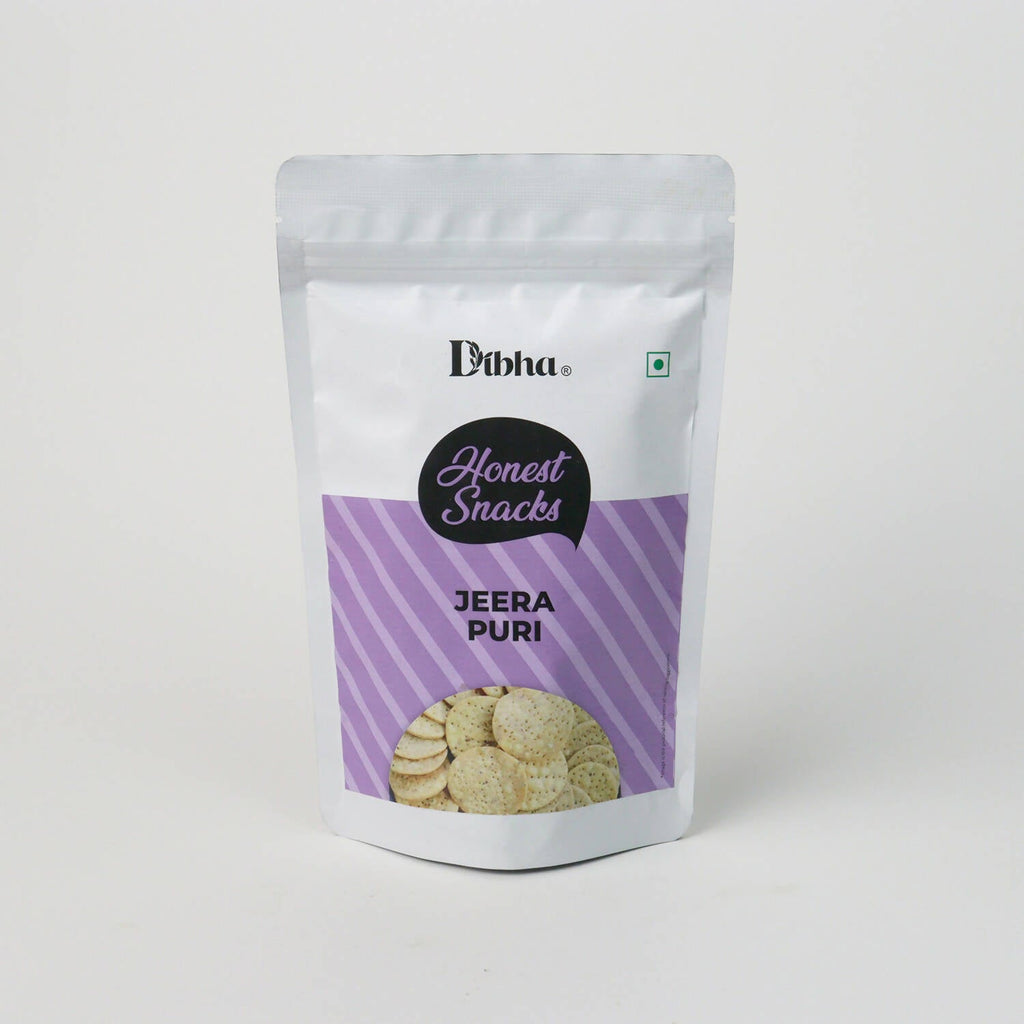 Dibha - Honest Snacking Jeera Puri Snack | Grocsy