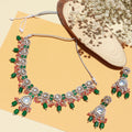 TASMIKA Polki Kundan Neckpiece - Wahe Jewels - Swadesiicart
