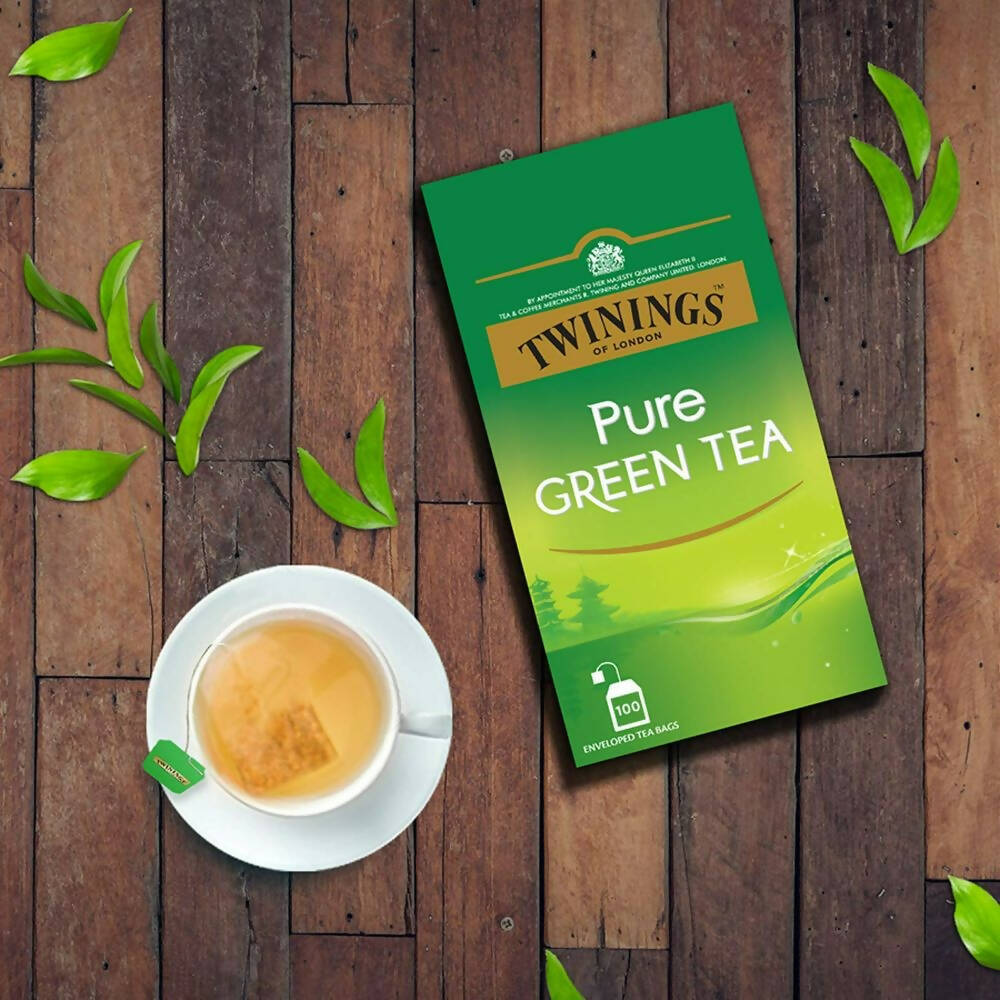 Twinings Pure Green Tea Teabags | Grocsy