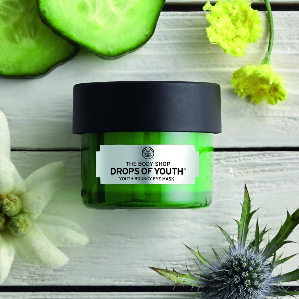 The Body Shop Drops Of Youth Youth Bouncy Eye Mask | Grocsy