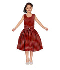 Asmaani Kids Party Wear Stylish Dresses, Perfect for Parties, Functions & Vacations - Maroon | Grocsy