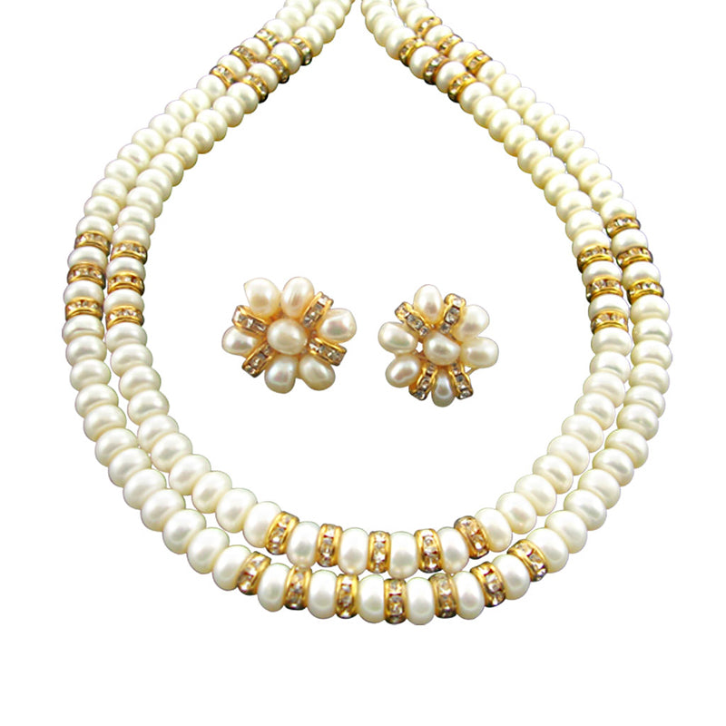 J Pearls Caramel Pearl Necklace - Real Pearl Jewelry | Grocsy
