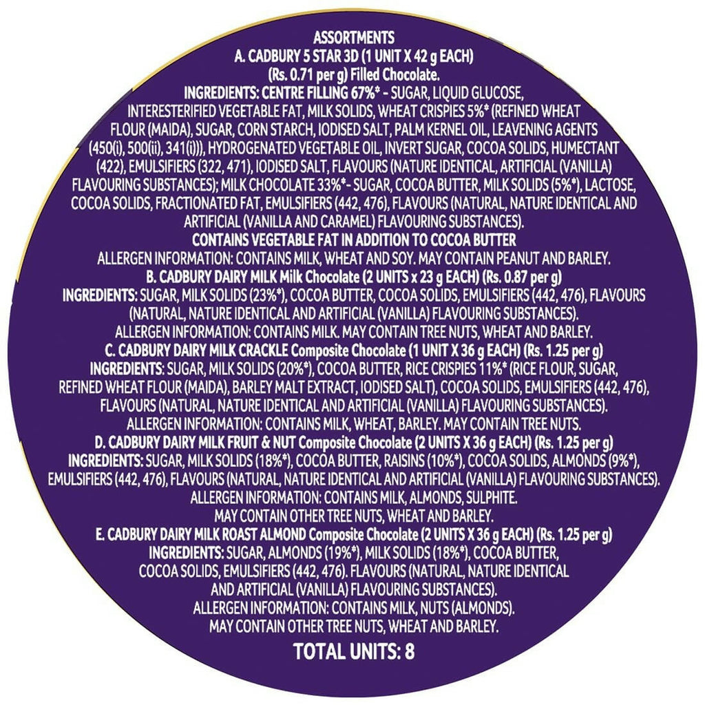 Cadbury Celebrations Premium Selections Chocolates Gift Pack | Grocsy