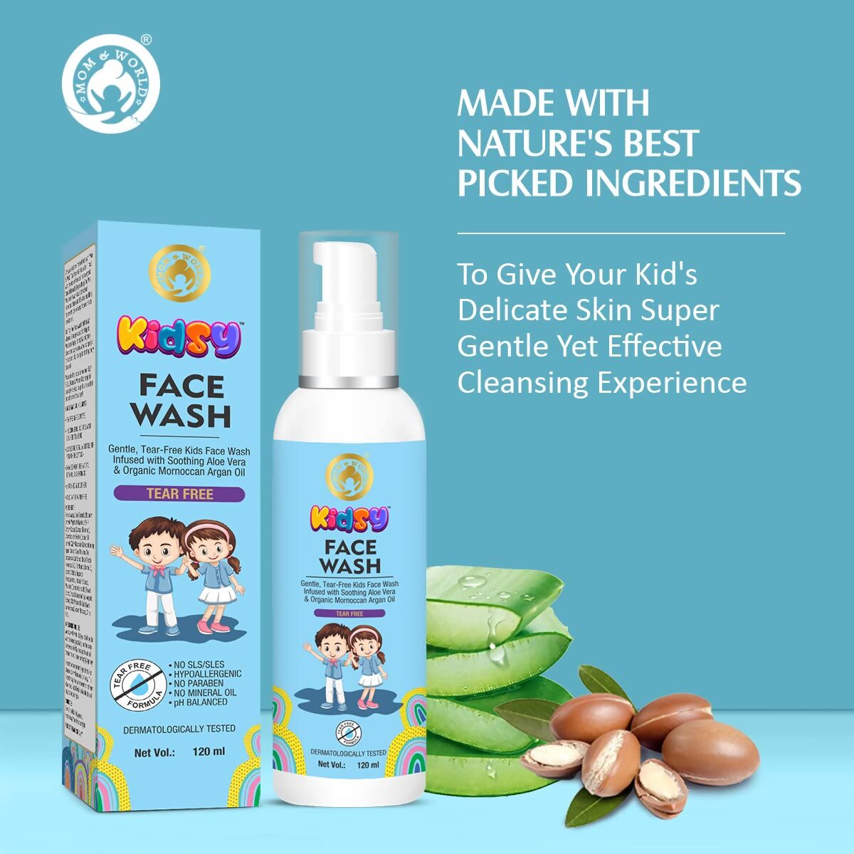 Mom & World Kidsy Face Wash | Grocsy