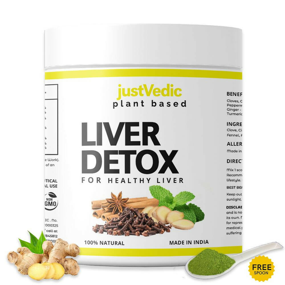 Just Vedic Liver Detox Drink Mix | Grocsy