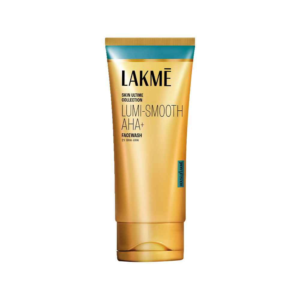Lakme Lumi-Smooth AHA+ Face Wash With 2% Salicylic Acid-Lactic Acid | Grocsy