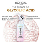 L'Oreal Paris Glycolic Acid Glowing And Protecting CSMS (Cleanser, Serum, Moisturizer, Sunscreen) Regime Kit | Grocsy