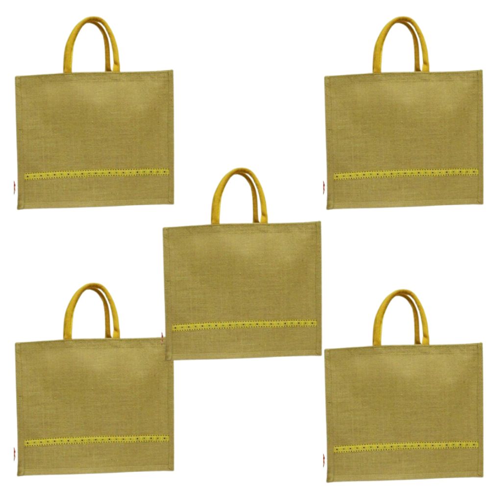 Natural Color Grocery Jute Bag | Grocsy