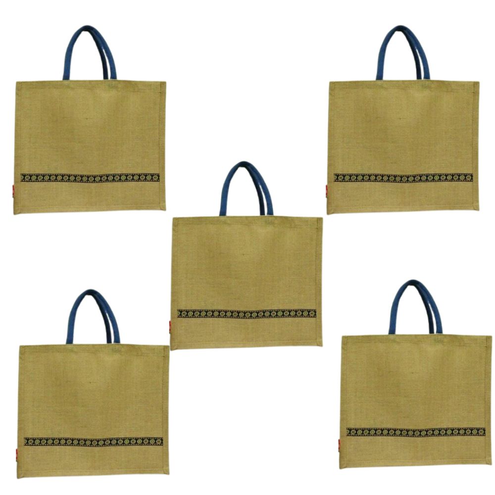 Natural Color Grocery Jute Bag | Grocsy