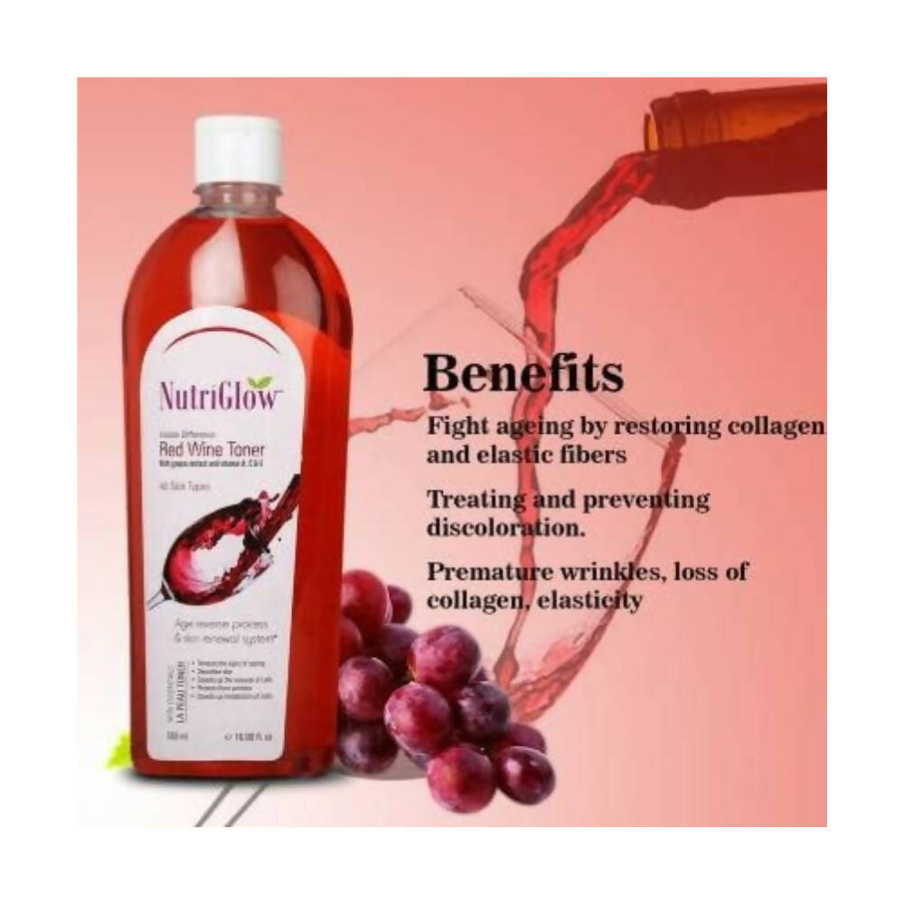 NutriGlow Red Wine Toner | Grocsy
