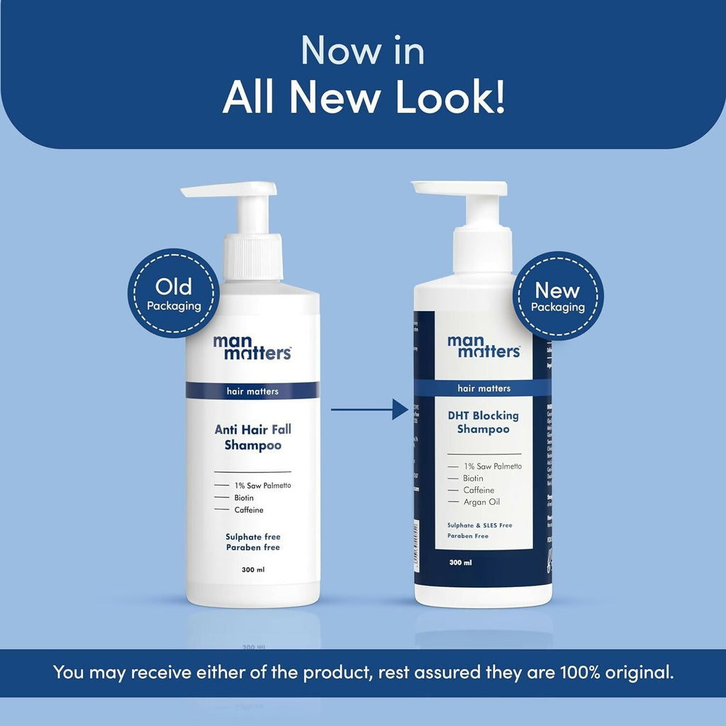 Man Matters Anti Hair Fall Shampoo And Conditioner For Men | Grocsy