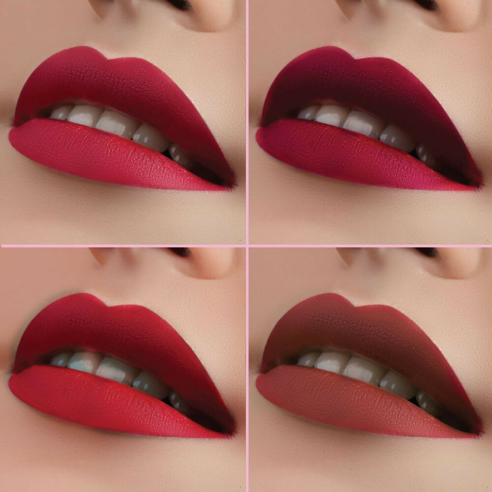 Blue Heaven Get Matte Lip Tower 4 - In - 1 Stackable Lipstick | Grocsy