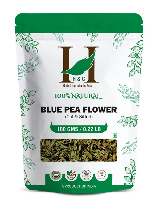 H&C Herbal Blue Pea Flower Cut & Shifted Herbal Tea Ingredient | Grocsy