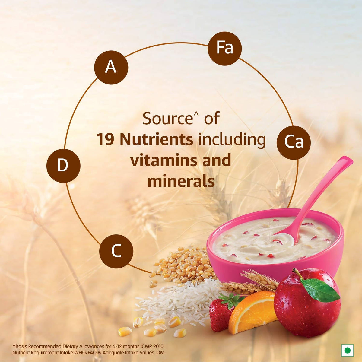 Nestle Cerelac Baby Cereal With Milk Wheat - Rice Mixed Fruit | Grocsy