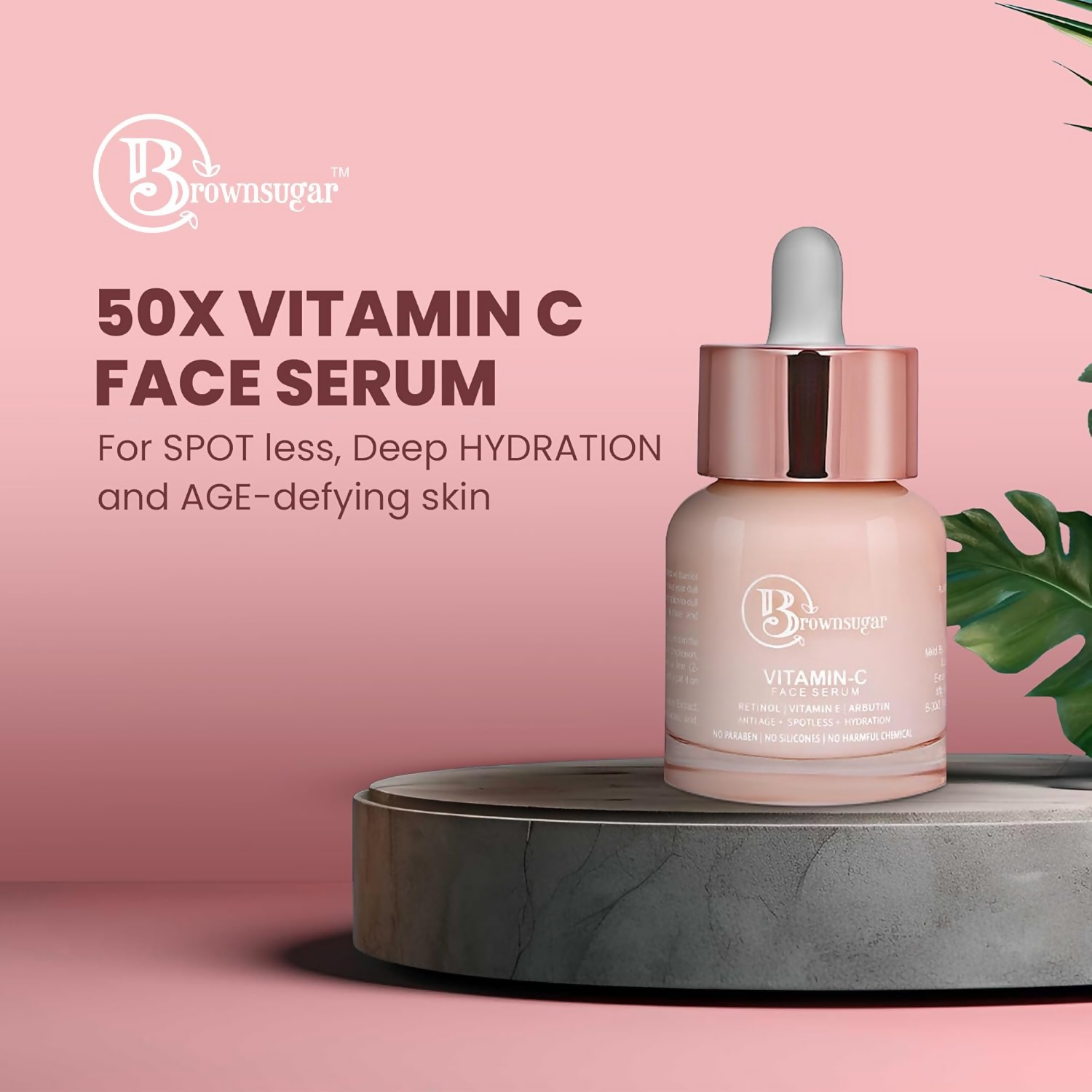 Brownsugar 50x Vitamin C Face Serum | Grocsy