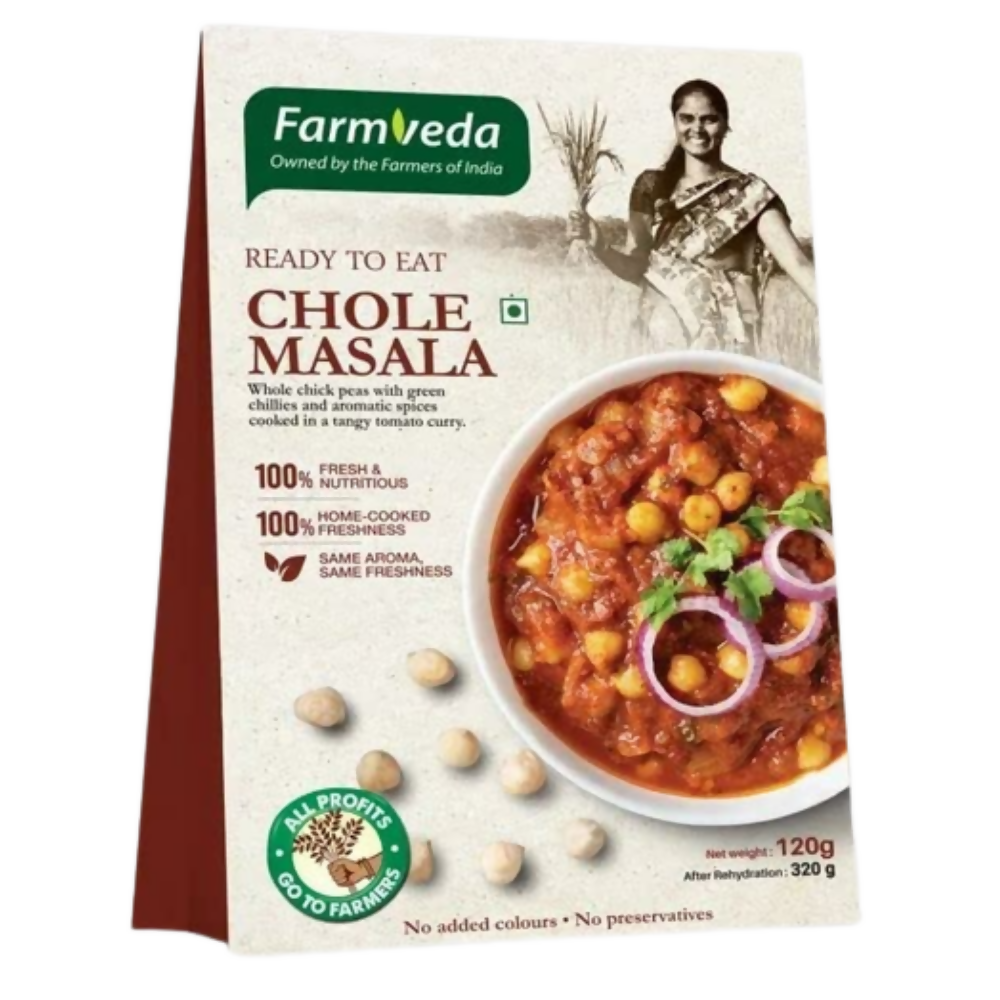 Farmveda Ready To Eat Chole Masala | Grocsy