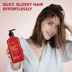 Botanic Hearth Smooth and Shine Shampoo with Hibiscus extract & Rosehip Oil | Grocsy