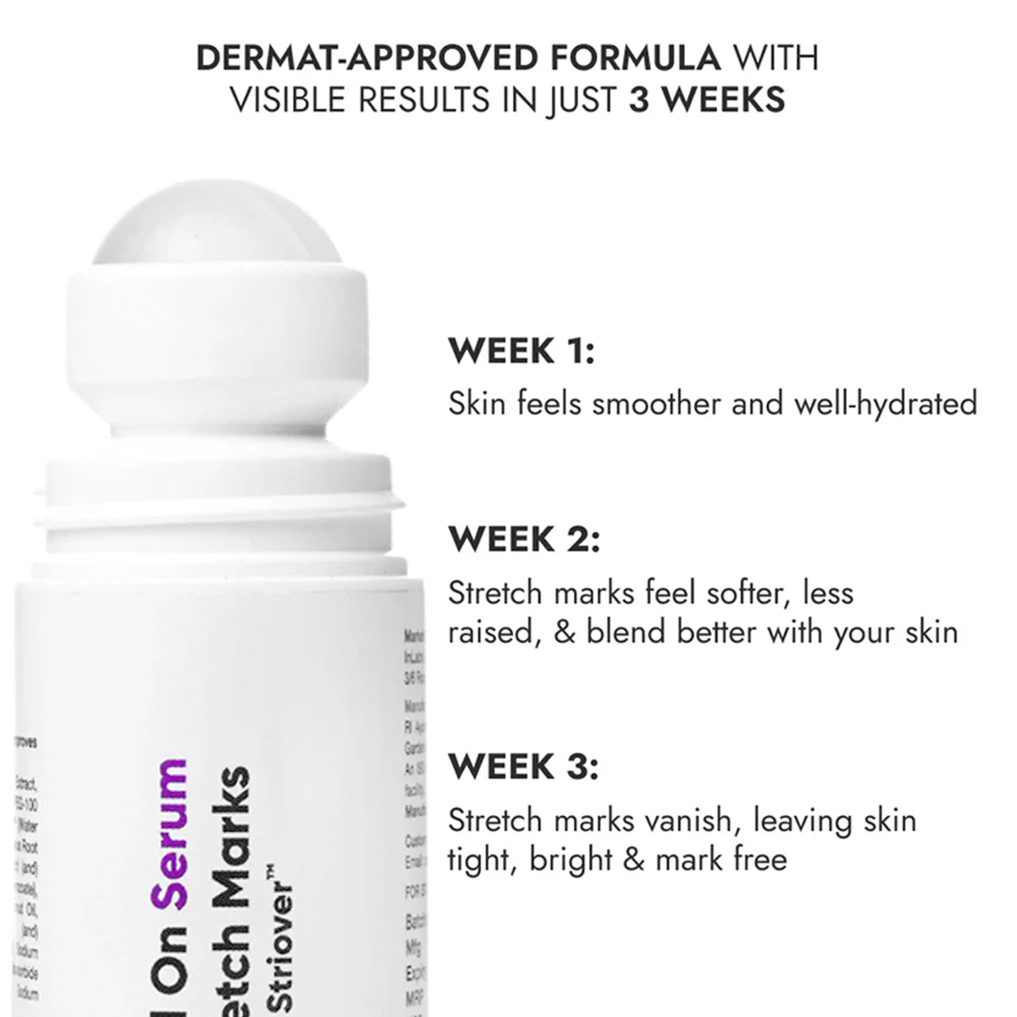 Cos-IQ Stretch Marks Removal Roll-On Serum with Striover | Grocsy