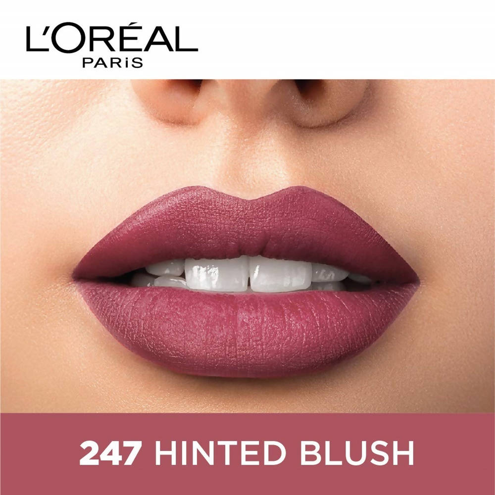L'Oreal Paris Color Riche Moist Matte Lipstick - 247 Hinted Blush | Grocsy