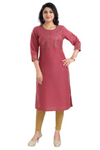 Snehal Creations Gorgeous Art Silk Designer Long Kurti Tunic With Sequines Embroidery | Grocsy