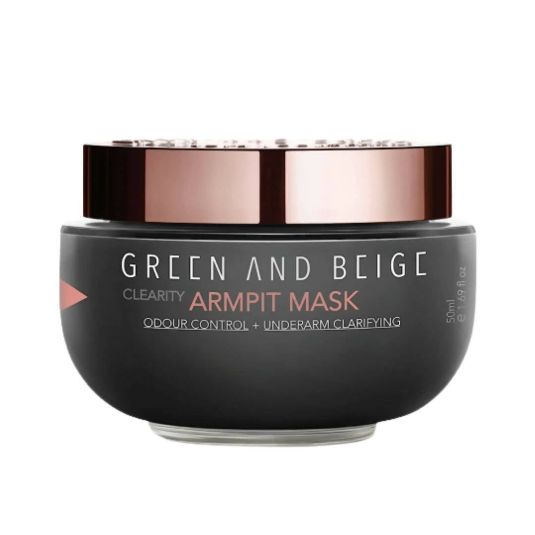 Green And Beige Armpit Mask For Underarms | Grocsy