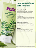 PLIX The Plant Fix Neem Advanced Anti-Dandruff Conditioner Reduces Dandruff, Dryness & Frizz | Grocsy