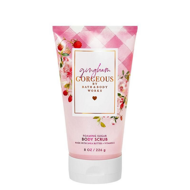 Bath & Body Works Gingham Gorgeous Foaming Sugar Body Scrub | Grocsy