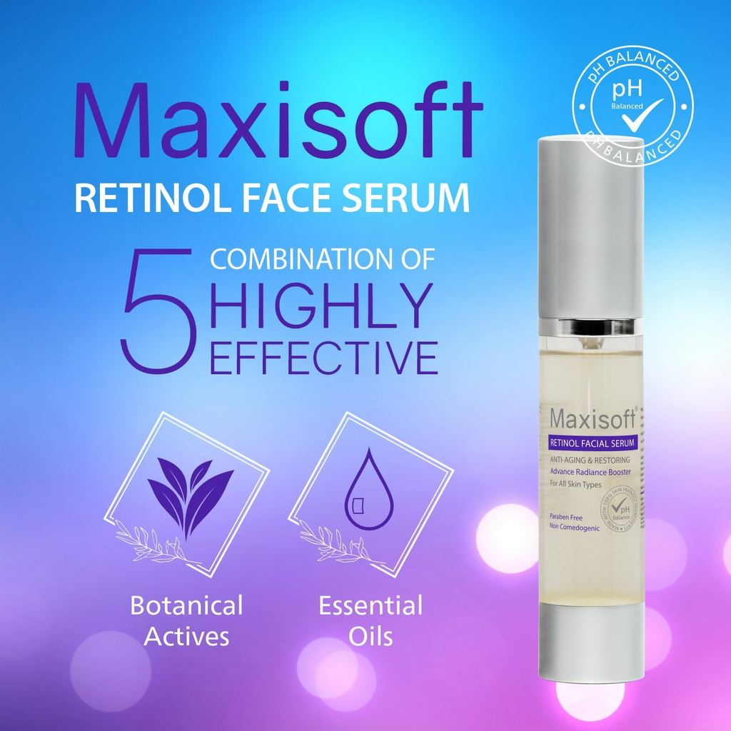 Maxisoft Retinol Face Serum | Grocsy