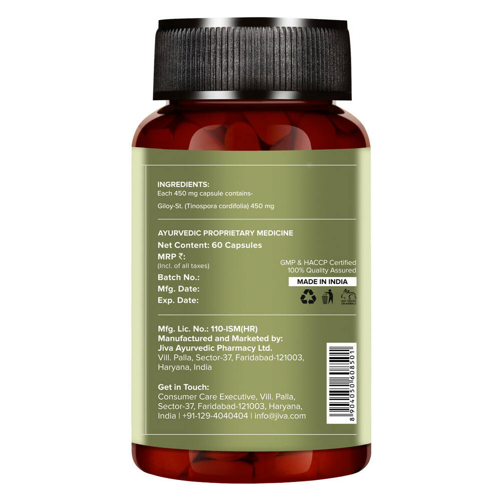 Jiva Ayurveda Giloy Capsules | Grocsy