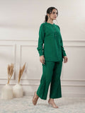 Joban Fashion Women's Emerald Green Co-Ord Set | Grocsy