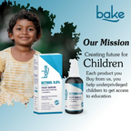 Bake 0.6% Retinol Mid Strength Face Serum With 2% Multi Peptide & Vitamin E | Grocsy