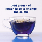 Tea Trunk Blue Pea Flowers Natural Anti-Oxidant Butterfly Pea Flower Tisane Green Tea | Grocsy