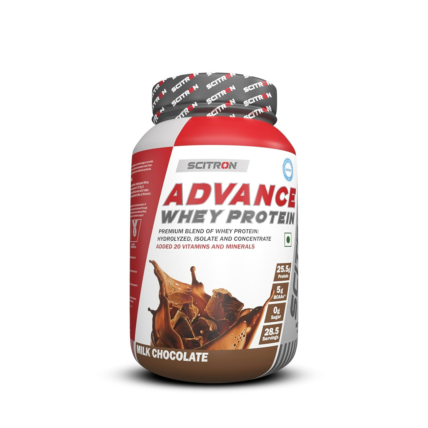 Scitron Advance Whey Protein Milk Chocolate Flavor | Grocsy