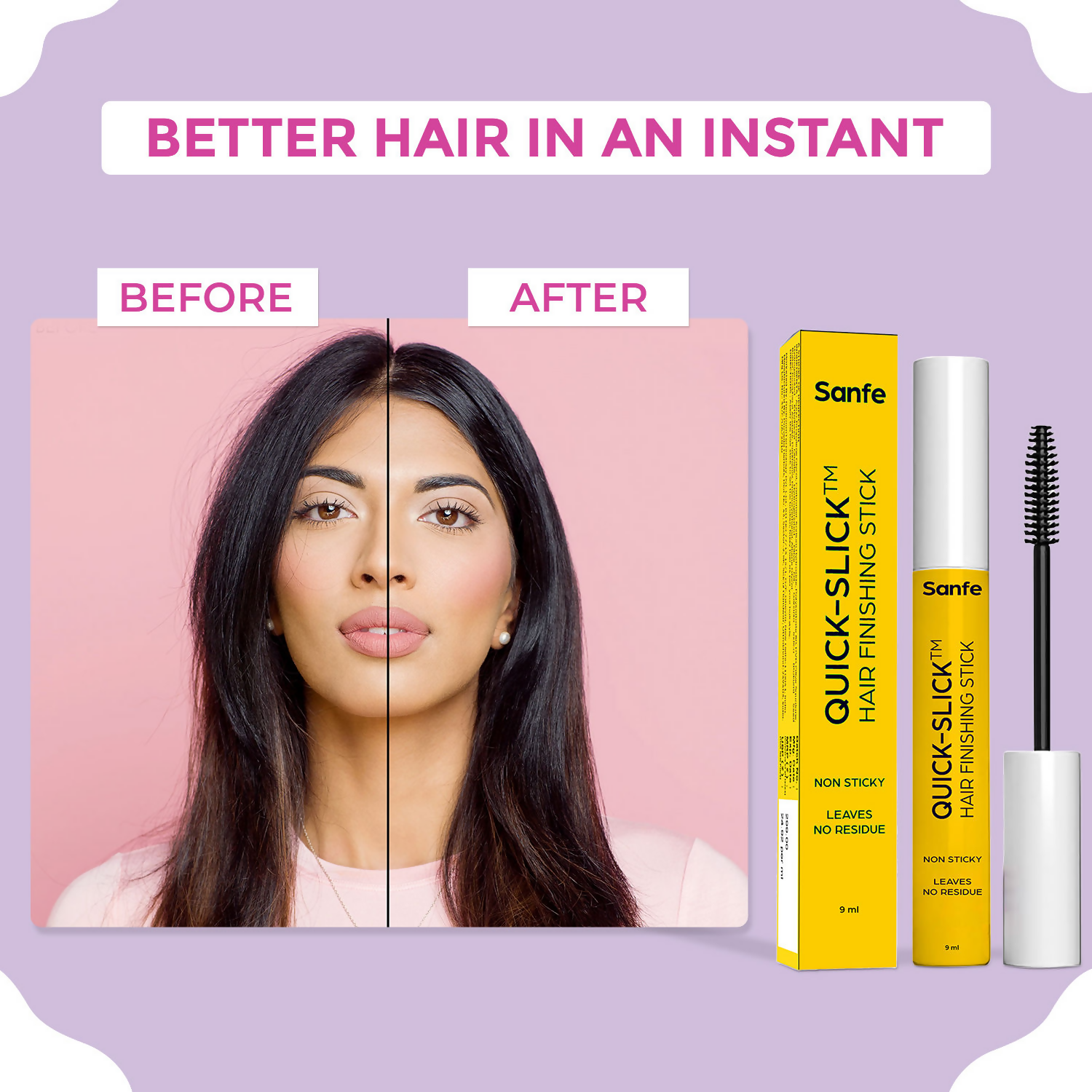 Sanfe Quick Slick Hair Finishing Stick | Grocsy