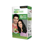Nisha Hair Colour for Women & Men - 1.0 Natural Black | Grocsy