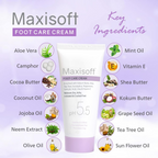 Maxisoft Foot Care Cream | Grocsy