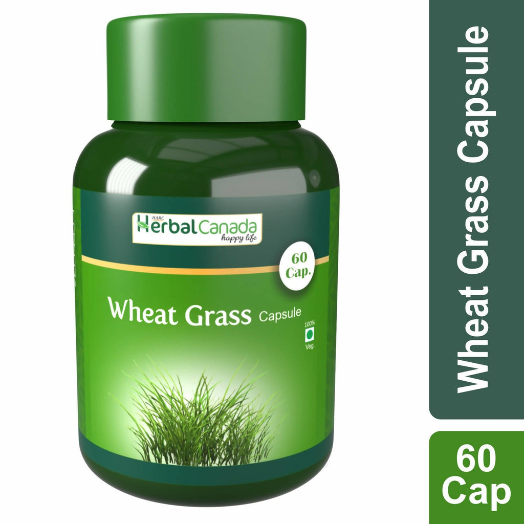 Herbal Canada Wheat Grass Capsules | Grocsy
