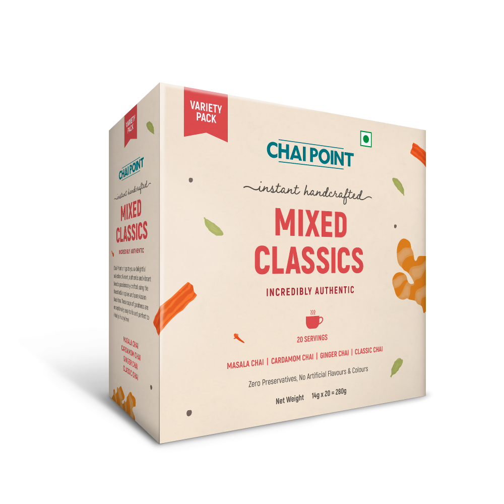Chai Point Mixed Classics – Instant Chai Variety Pack | Grocsy