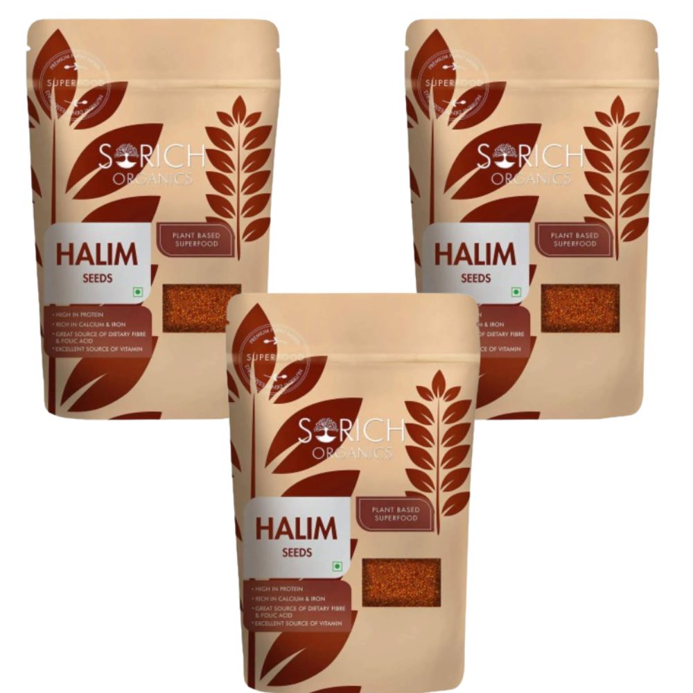 Sorich Organics Halim Seeds / Garden Cress Seeds | Grocsy