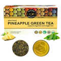 Teacurry Pineapple Green Tea Bags | Grocsy