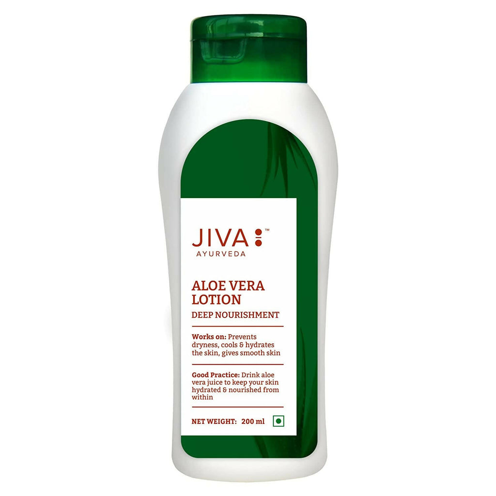 Jiva Ayurveda Aloe Vera Lotion | Grocsy