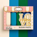 Confect Multipack of White, Electric Blue, Emerald Green and Royal Blue Sugarpaste 23 | Grocsy