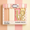 Confect Multipack of Skin, White, Old rose and Ivory Sugarpaste 24 | Grocsy