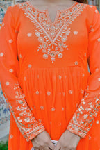 Lehenga Mart Designer Anarkali Suit With Kurta Palazzo Dupatta For Women-Fanta | Grocsy