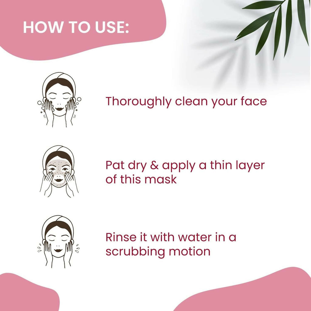 NutriGlow NATURAL'S Advanced Pro Formula Wine Face Pack | Grocsy
