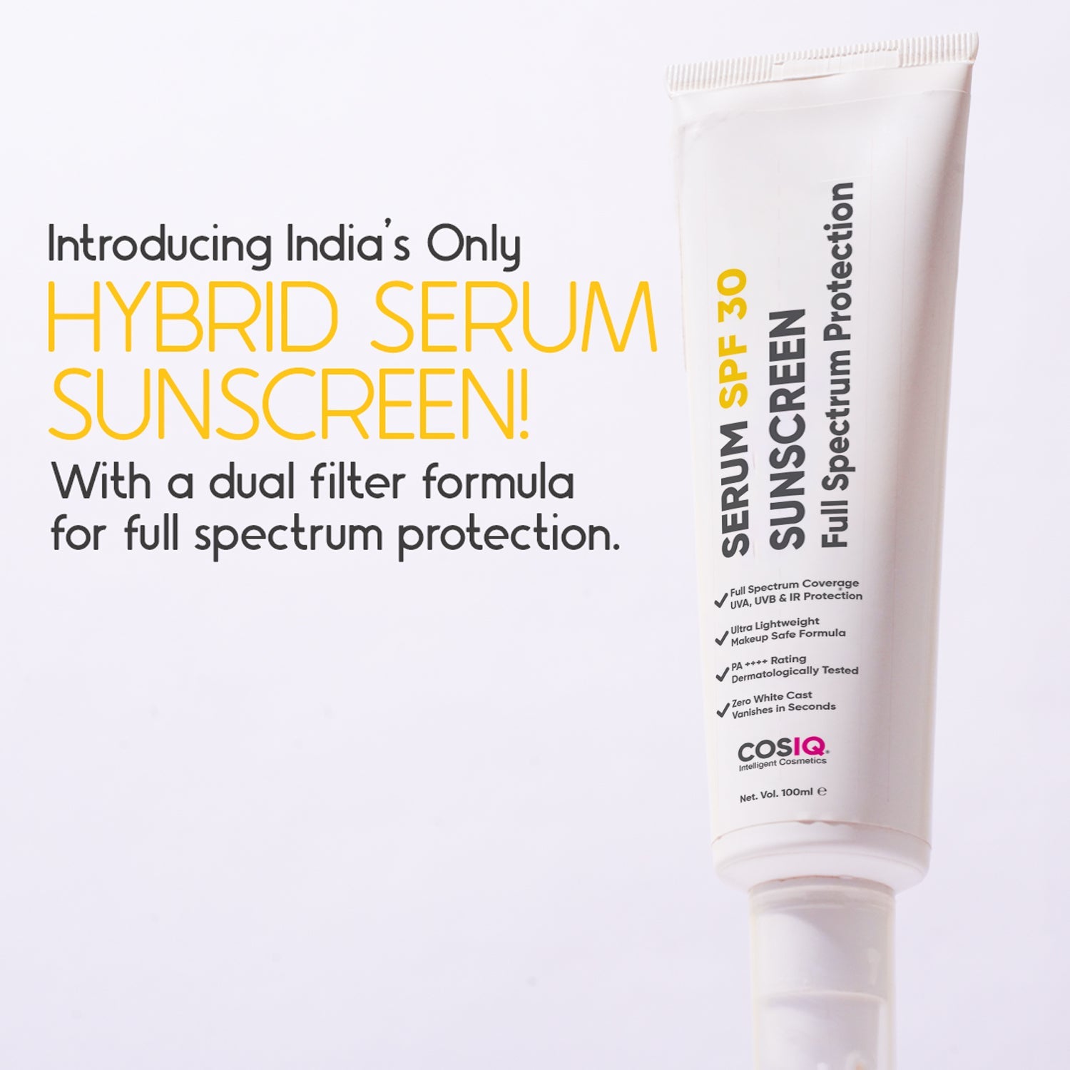 Cos-IQ Daily Use Sunscreen Serum SPF 30 PA++++ | Grocsy